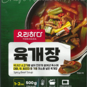Korean spicy beef soup